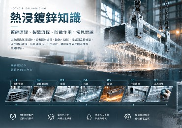 熱浸鍍鋅知識｜鍍鋅原理、製造流程、防蝕作用與常見問題｜金正豐企業